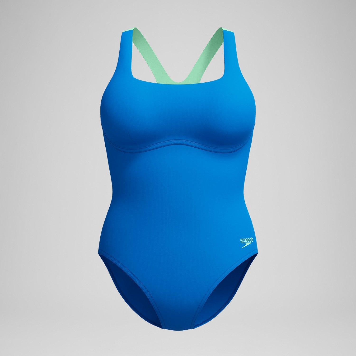 Flex Band with Built in Swim Bra Swimsuit Blue/Turquoise - Speedo
