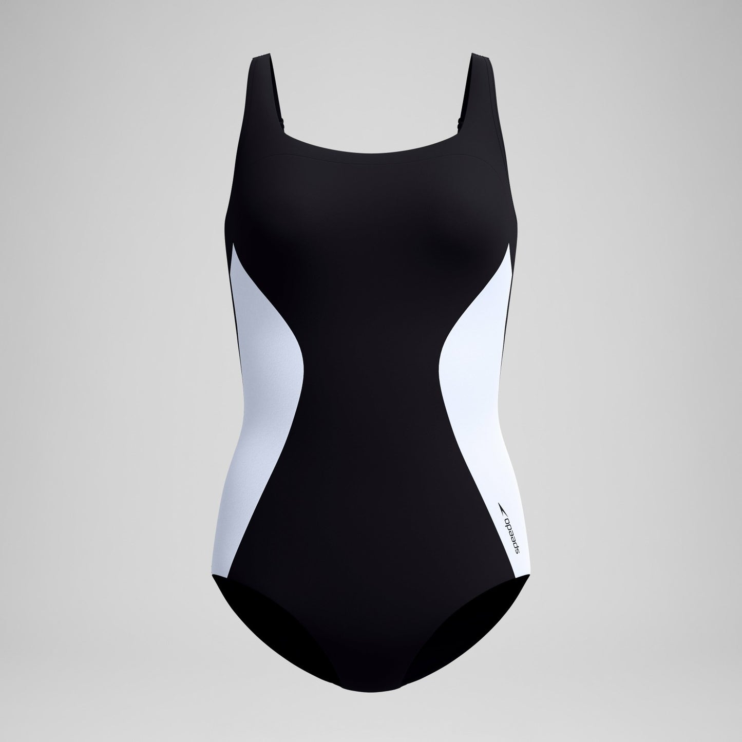 Quantum Contour Swimsuit Black/White - Speedo