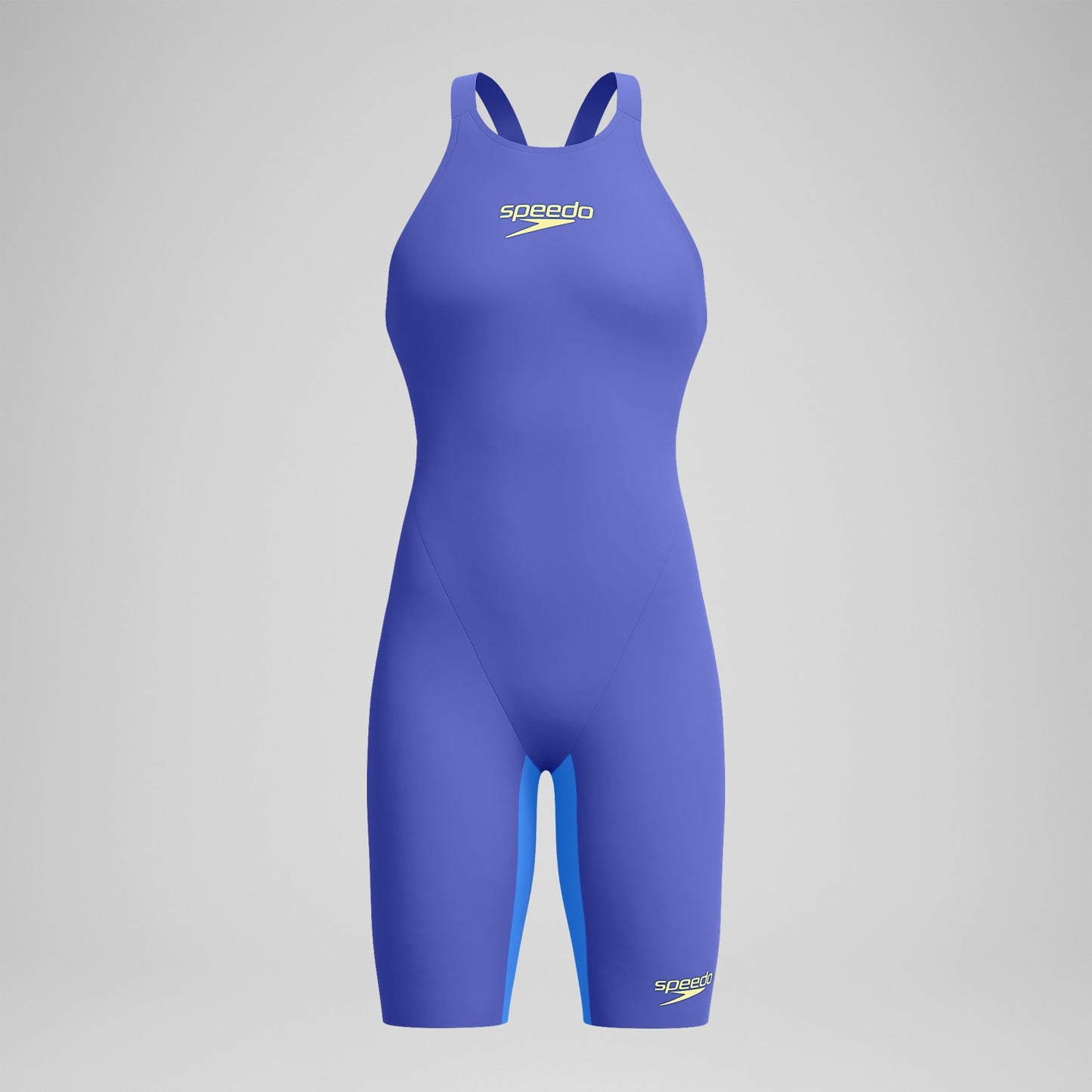 Fastskin LZR Pure Valor 2.0 Openback Kneeskin Blue/Purple - Speedo