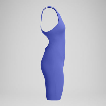 Fastskin LZR Pure Valor 2.0 Openback Kneeskin Blue/Purple - Speedo