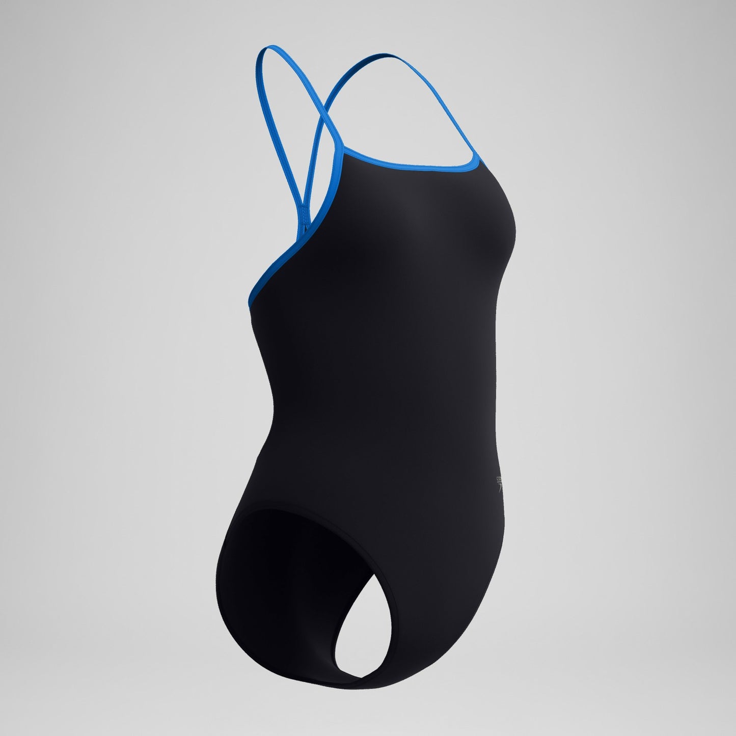 Club Training Turnback Swimsuit Black/Blue - Speedo