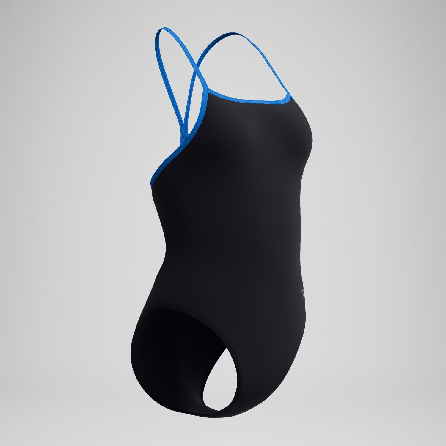 Club Training Turnback Swimsuit Black/Blue - Speedo