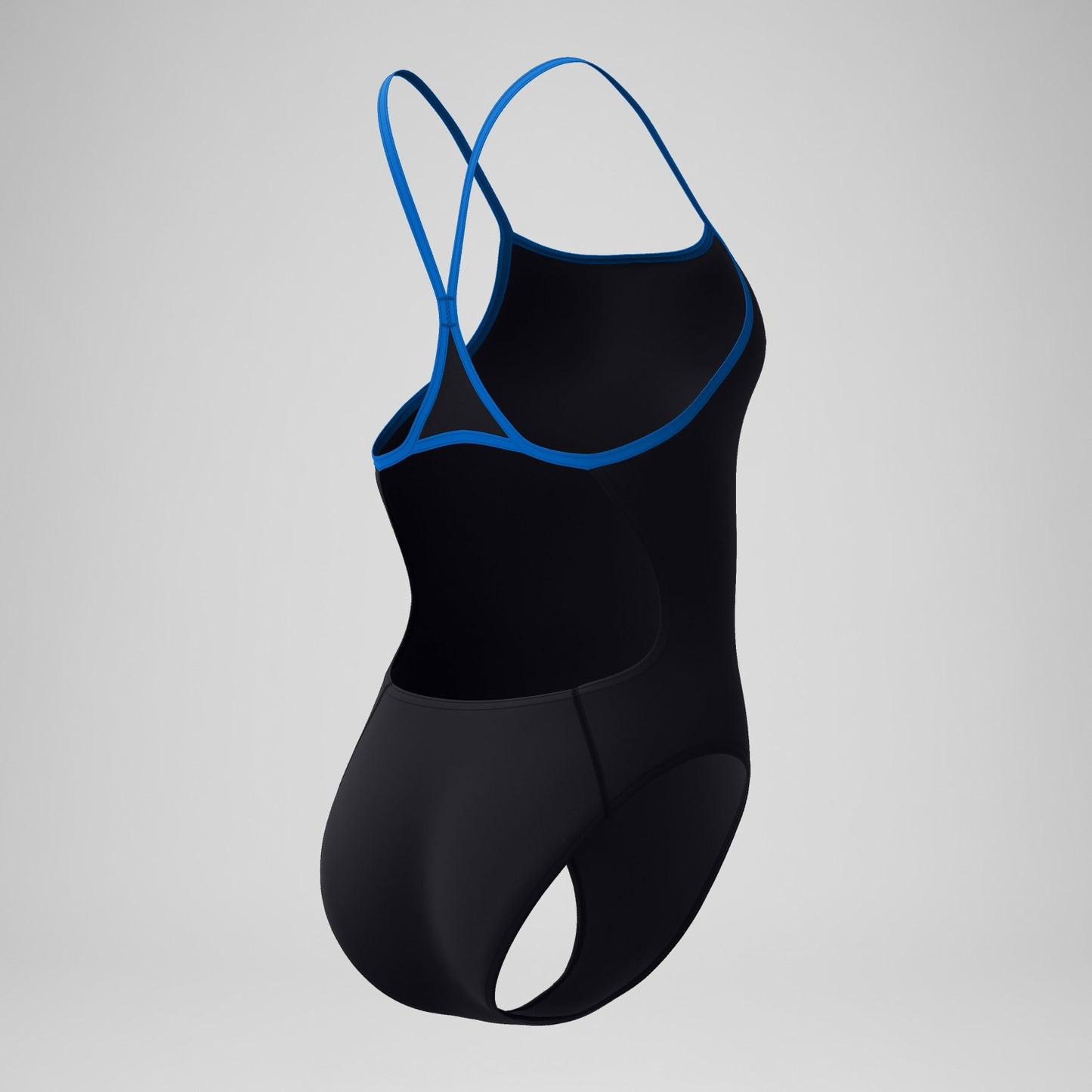 Club Training Turnback Swimsuit Black/Blue - Speedo