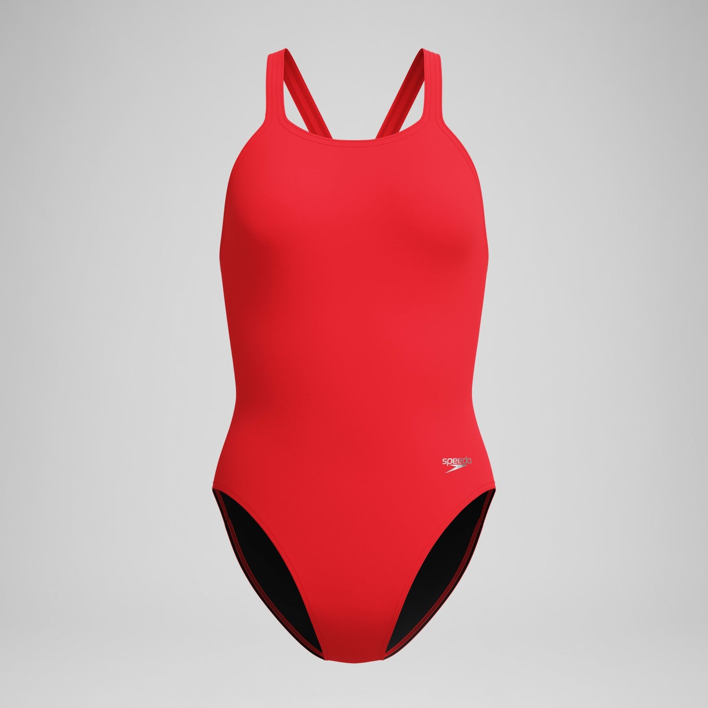 Club Training Leaderback Swimsuit Red - Speedo