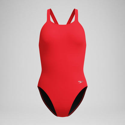 Club Training Leaderback Swimsuit Red - Speedo