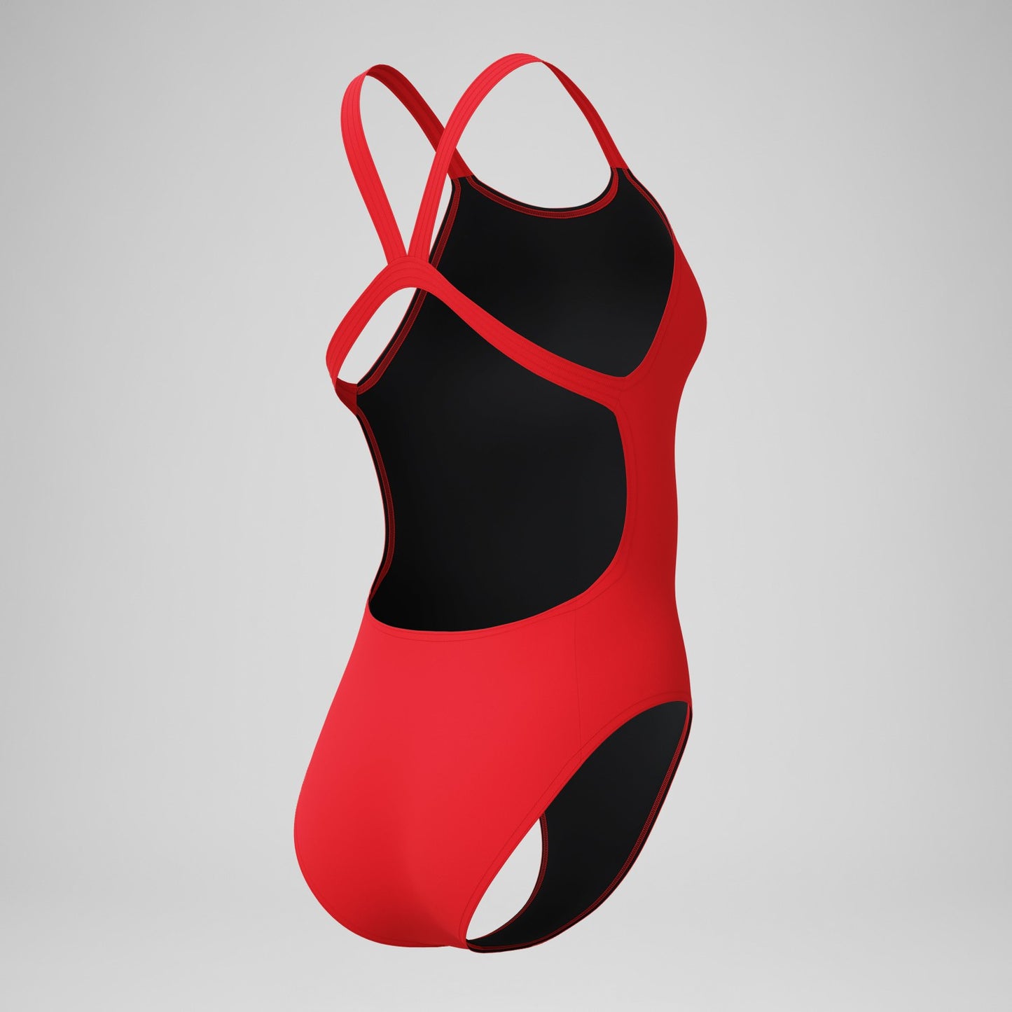Club Training Leaderback Swimsuit Red - Speedo