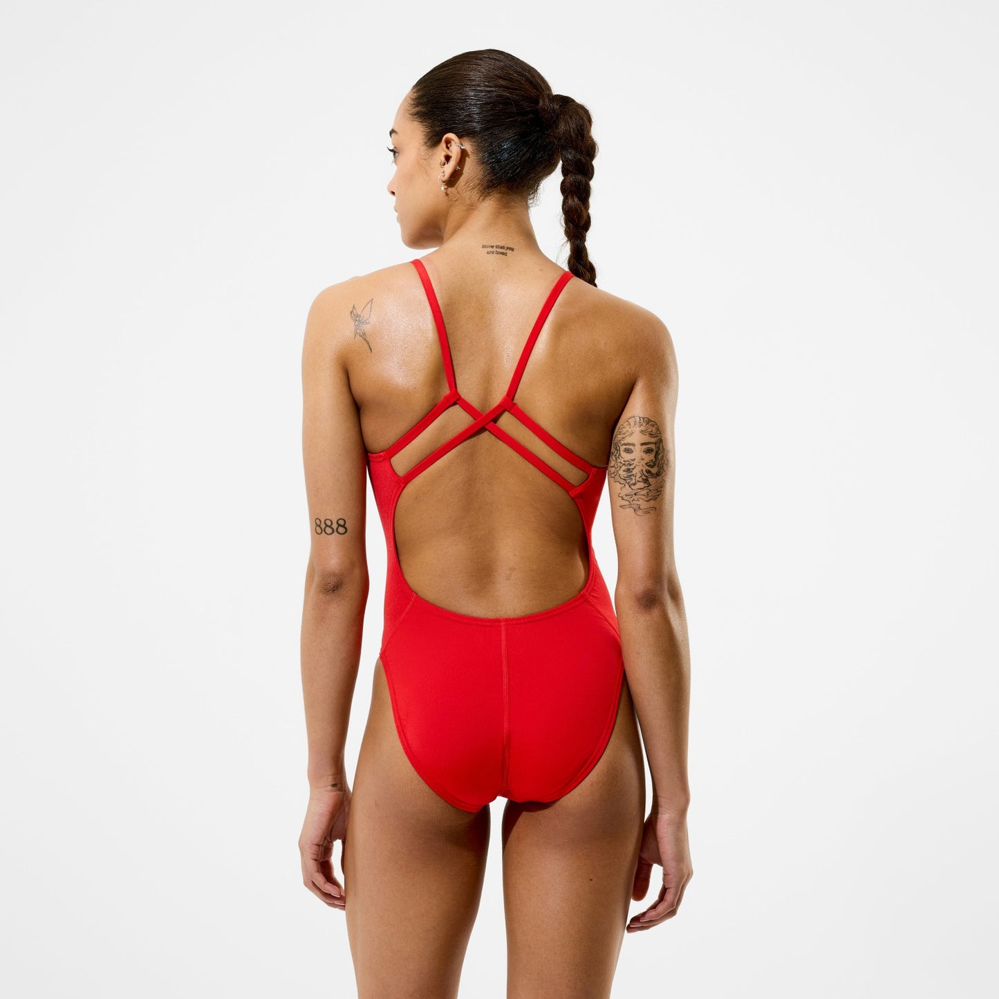 Team EnduranceX Strappy Swimsuit Red - Speedo
