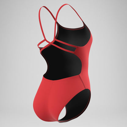 Team EnduranceX Strappy Swimsuit Red - Speedo