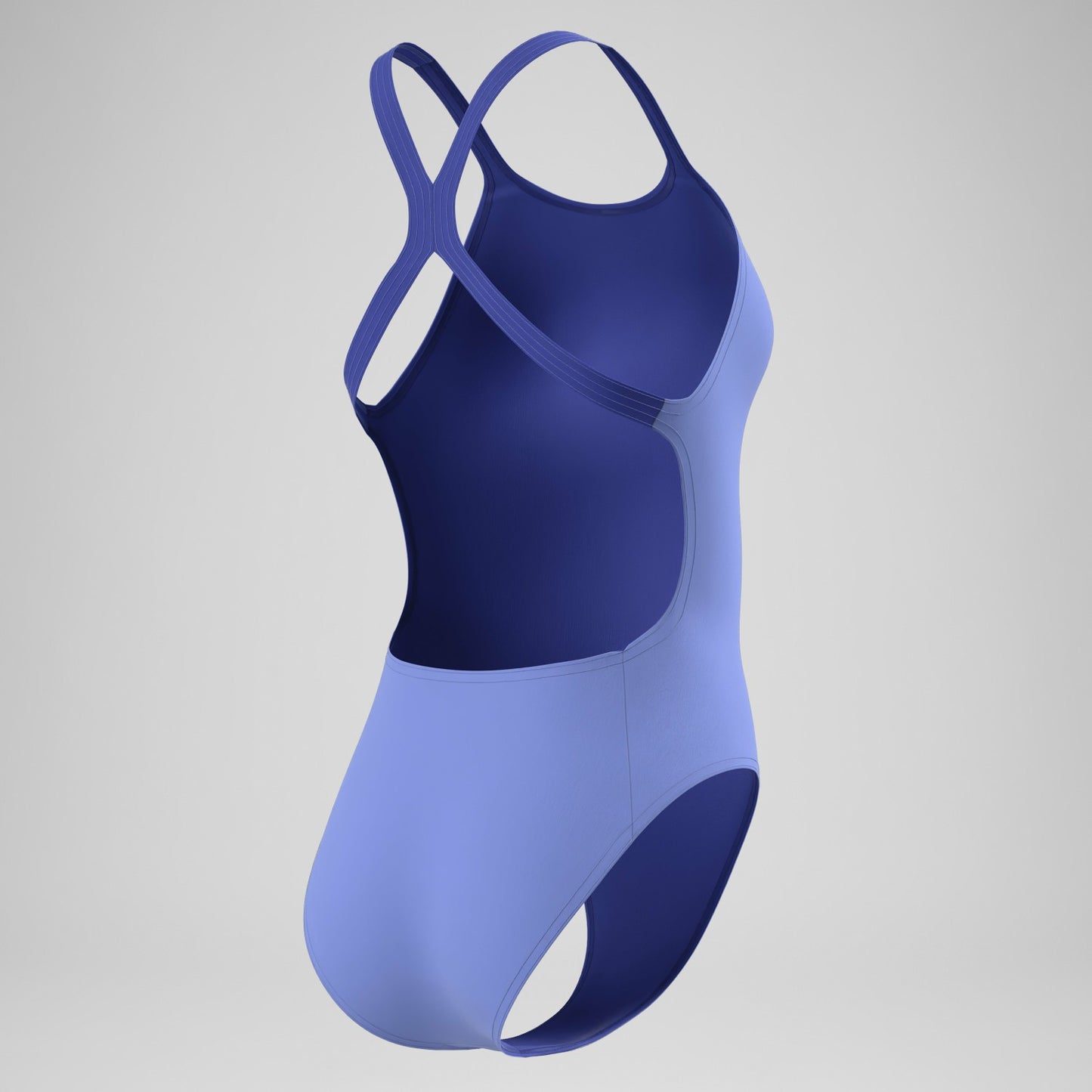 Club Training Powerback Swimsuit Lavender - Speedo