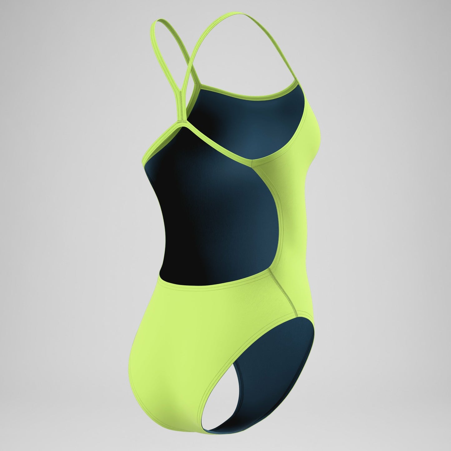 Club Training V-Back 2.0 Swimsuit Lime Green - Speedo