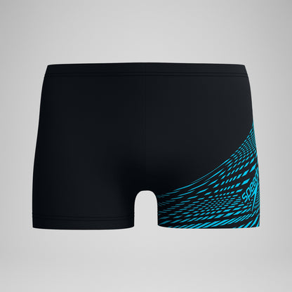 Medley Logo Aquashorts Black/Blue - Speedo