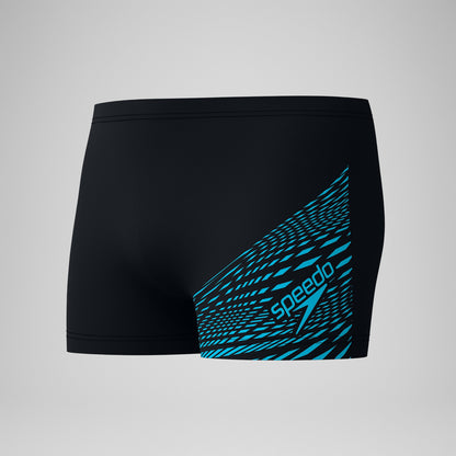 Medley Logo Aquashorts Black/Blue - Speedo