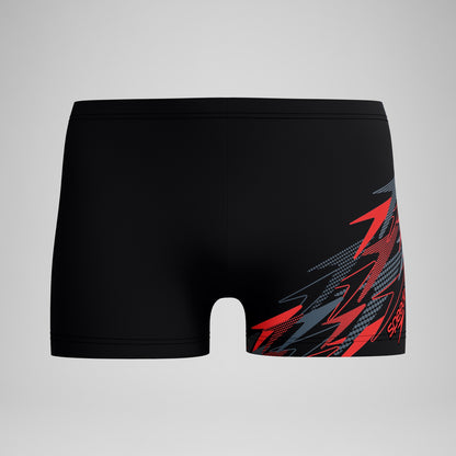 Medley Logo Aquashorts Black/Red - Speedo