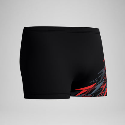 Medley Logo Aquashorts Black/Red - Speedo