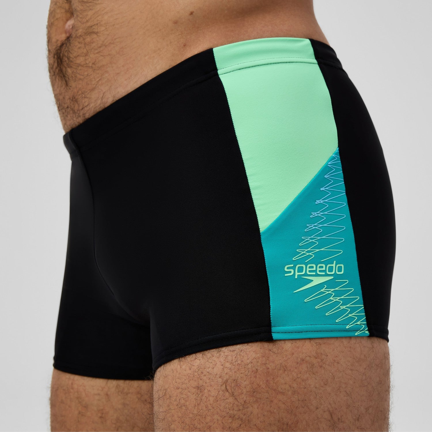 Dive Aquashorts Black/Turquoise - Speedo