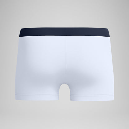Jetstream Solid Aquashorts White/Navy - Speedo