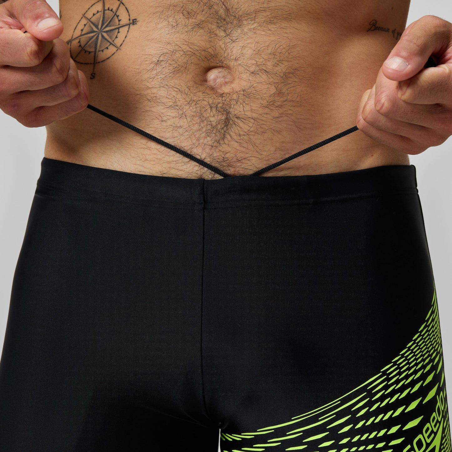 Medley Logo Aquashorts Black/Yellow - Speedo