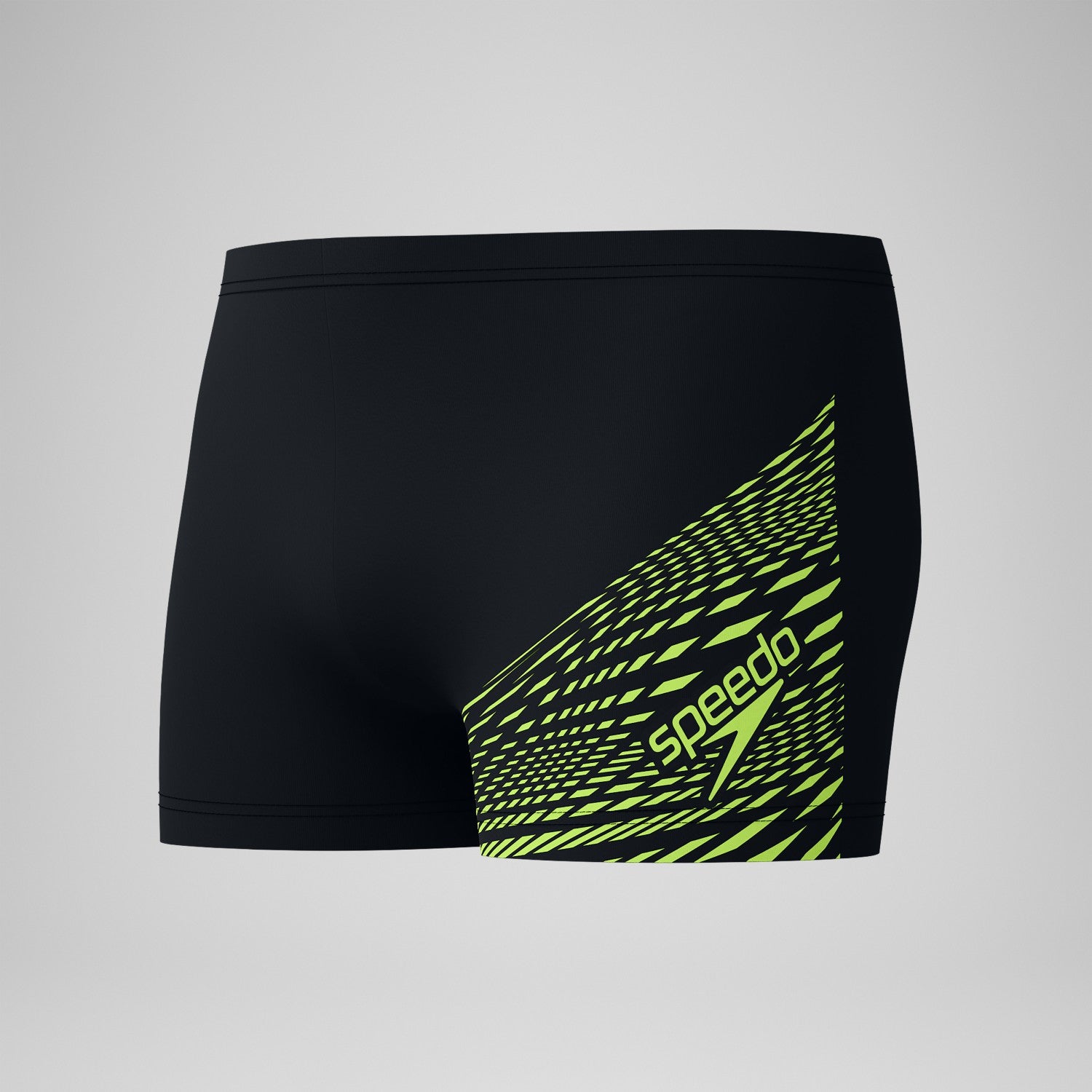 Medley Logo Aquashorts Black/Yellow - Speedo
