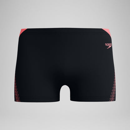 HyperBoom Splice Aquashorts Black/Coral - Speedo