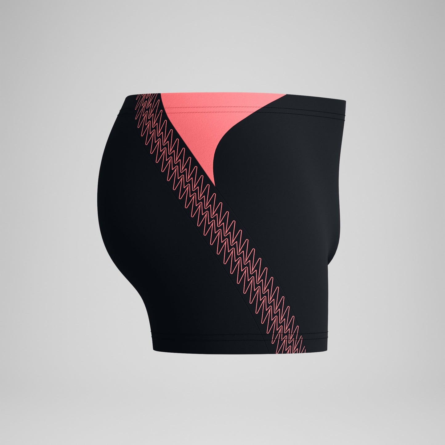 HyperBoom Splice Aquashorts Black/Coral - Speedo