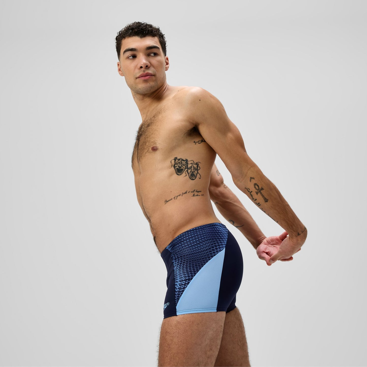 Endurance+ MAX Splice Aquashorts Navy/Blue - Speedo