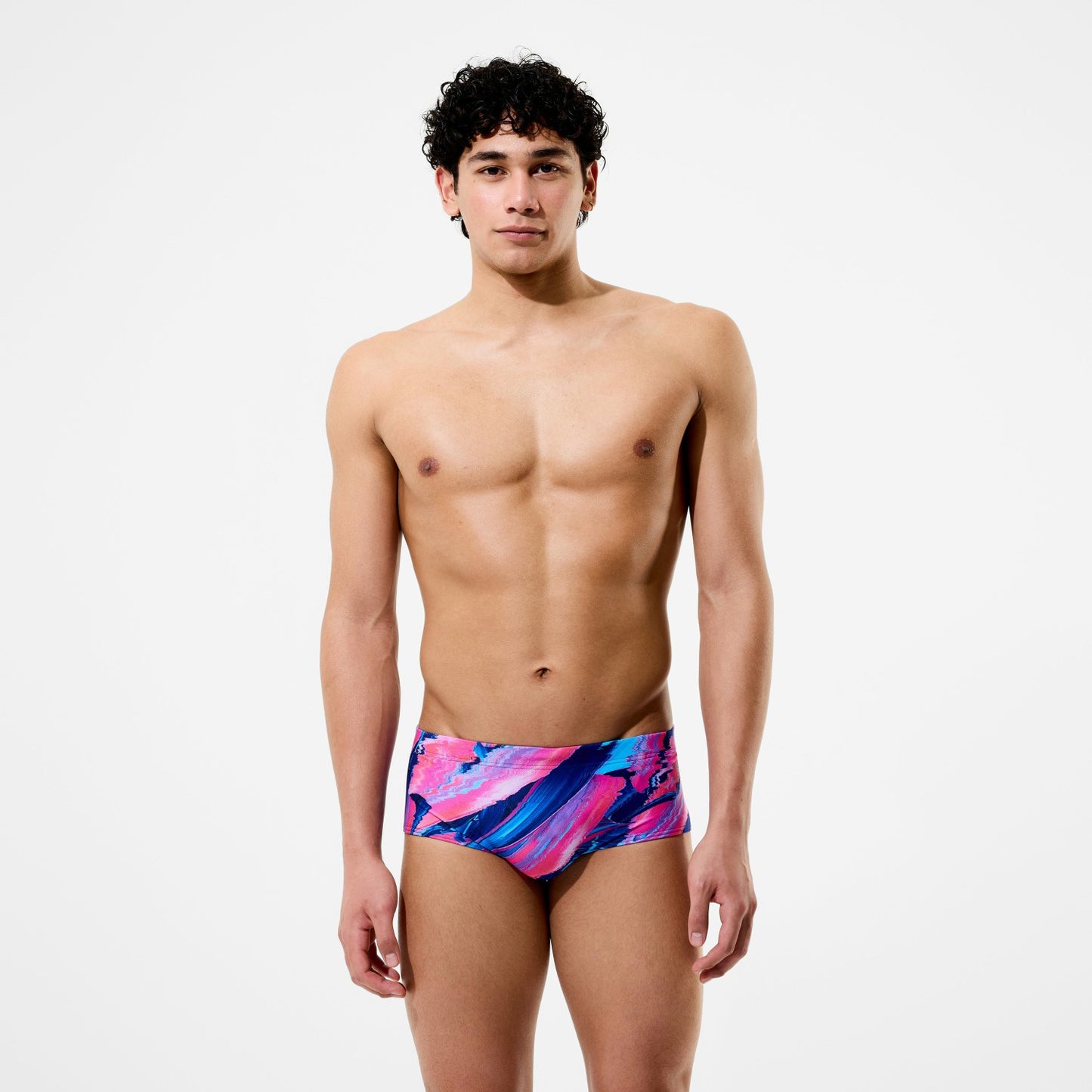 Club Training Printed Brief Blue/Pink - Speedo