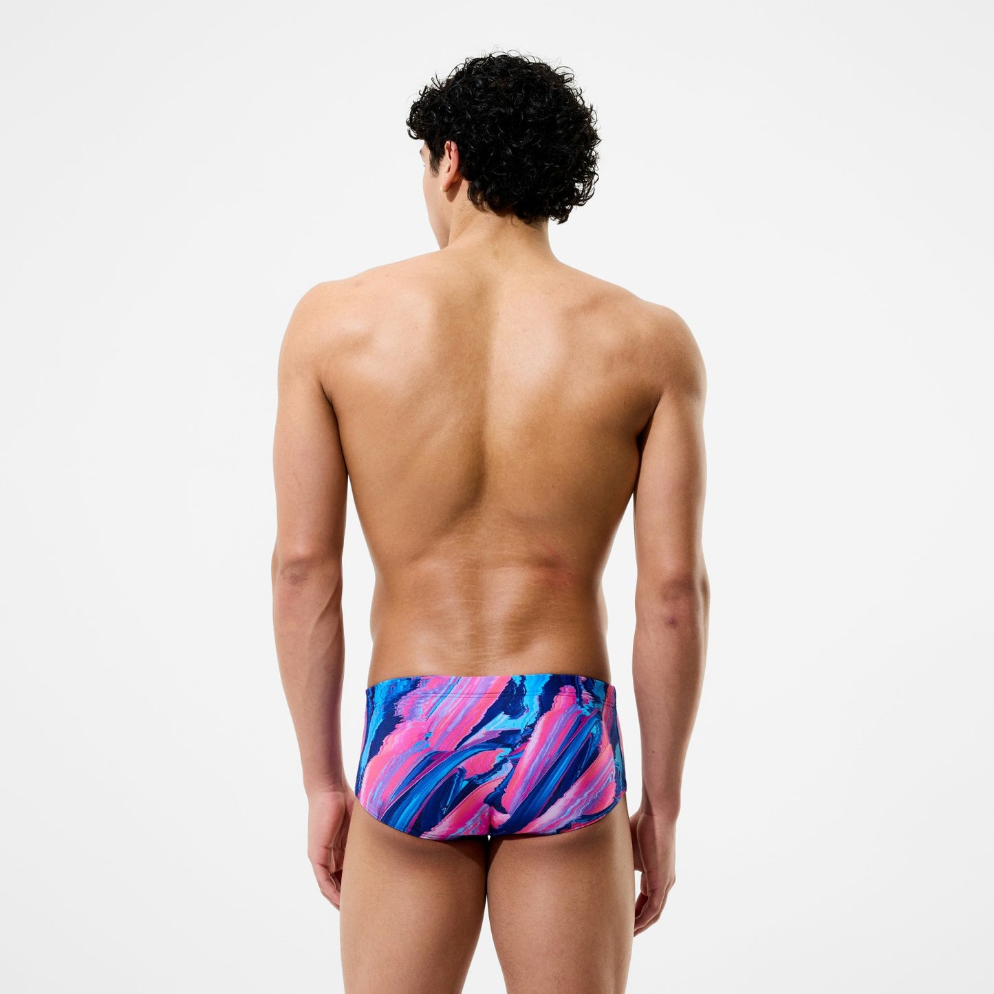Club Training Printed Brief Blue/Pink - Speedo