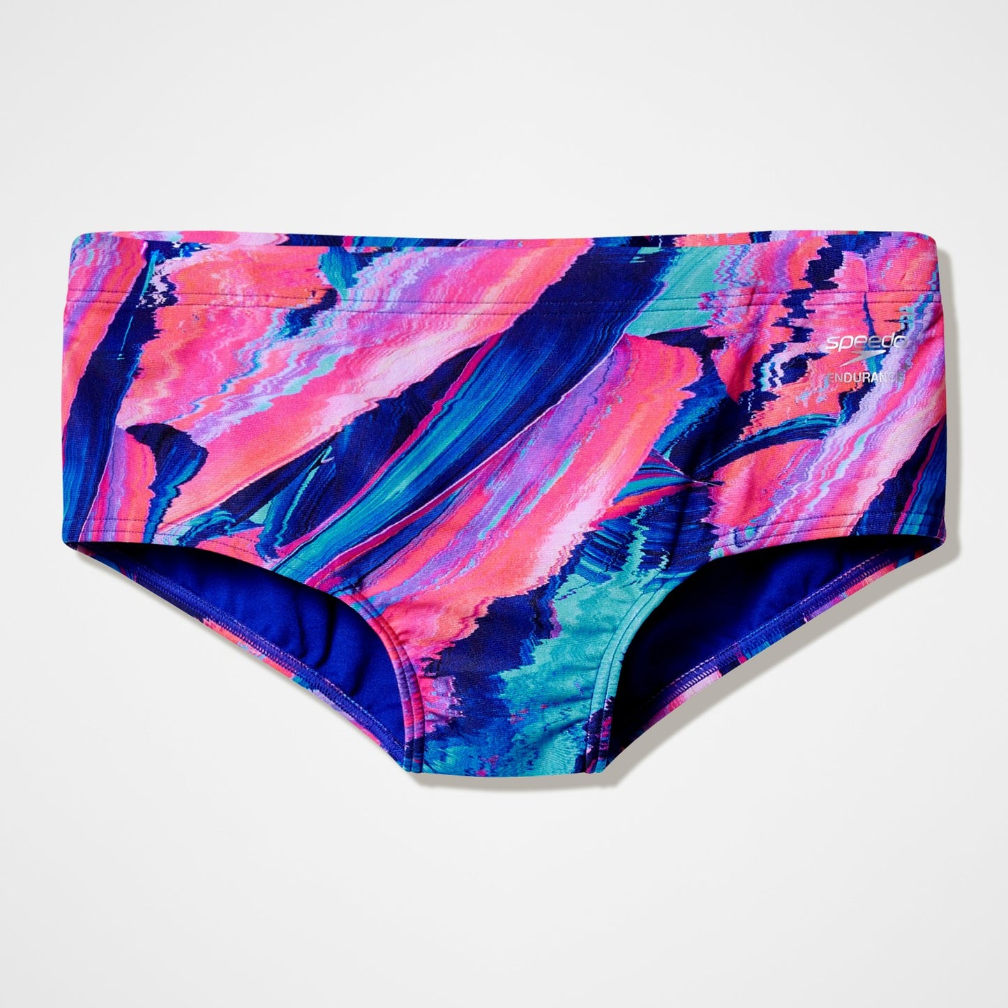 Club Training Printed Brief Blue/Pink - Speedo