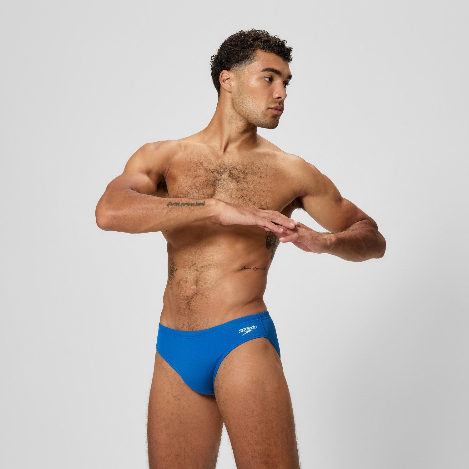 Endurance+ Logo Brief Blue - Speedo