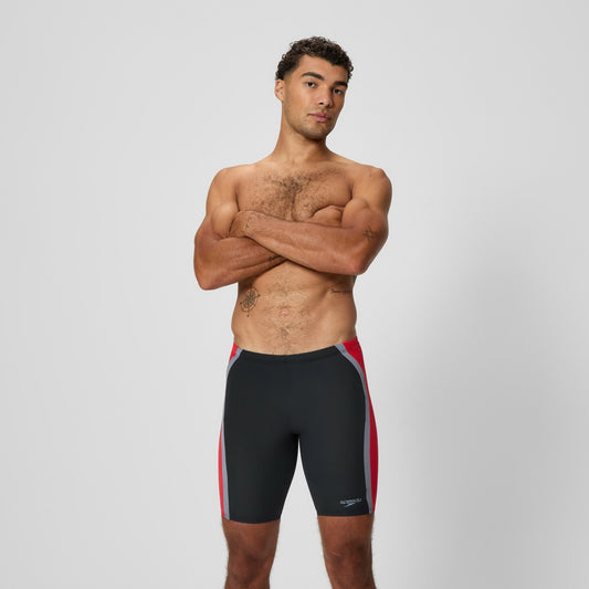 Solid Splice Jammer Black/Red - Speedo