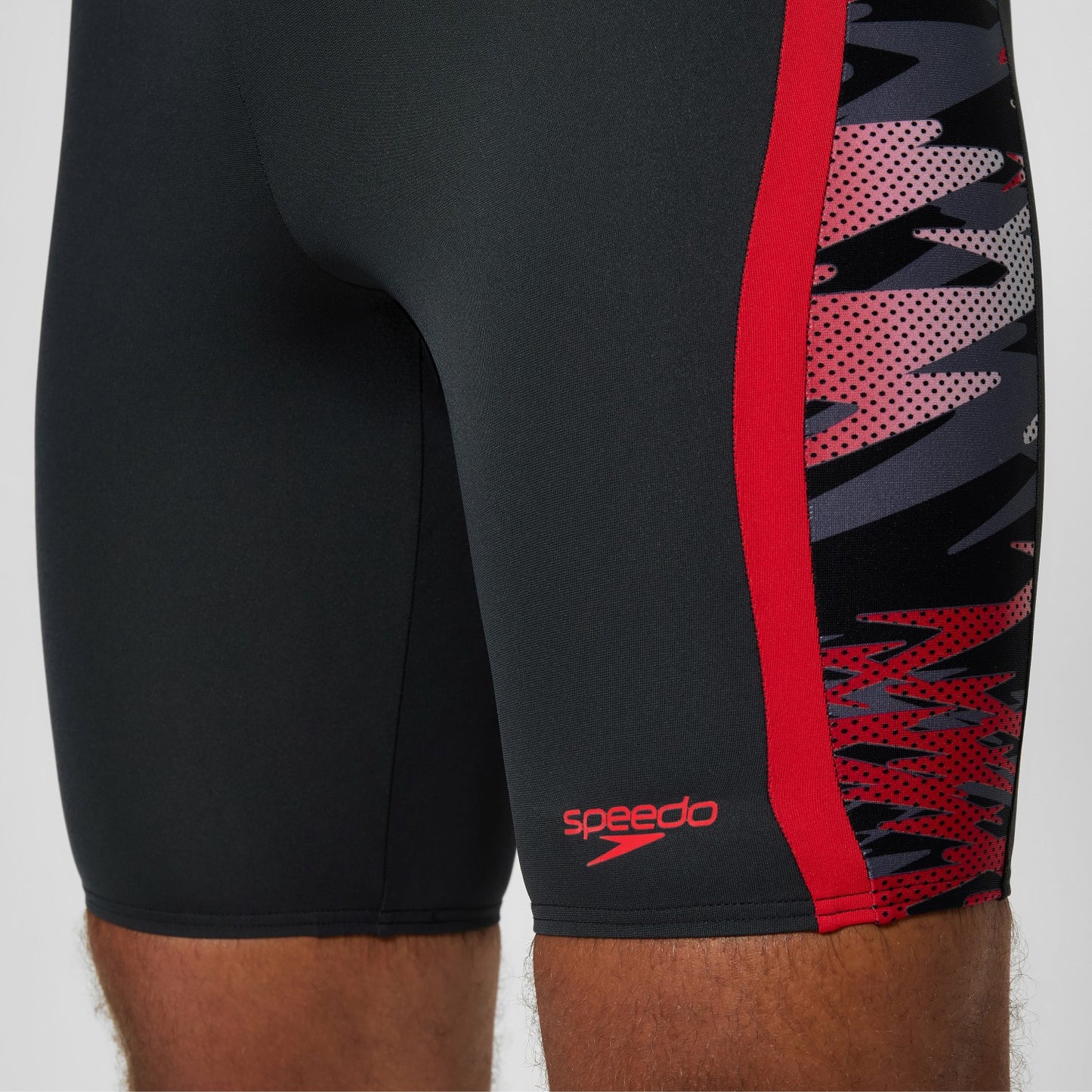 Hyperboom Splice Jammer Black/Red - Speedo
