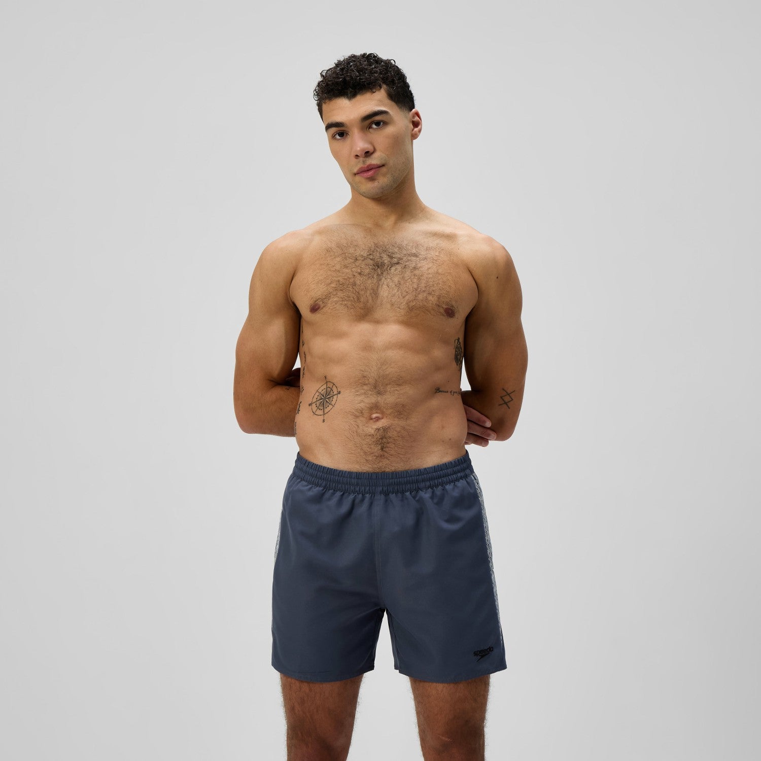 Hyperboom Splice Swim Shorts Grey - Speedo