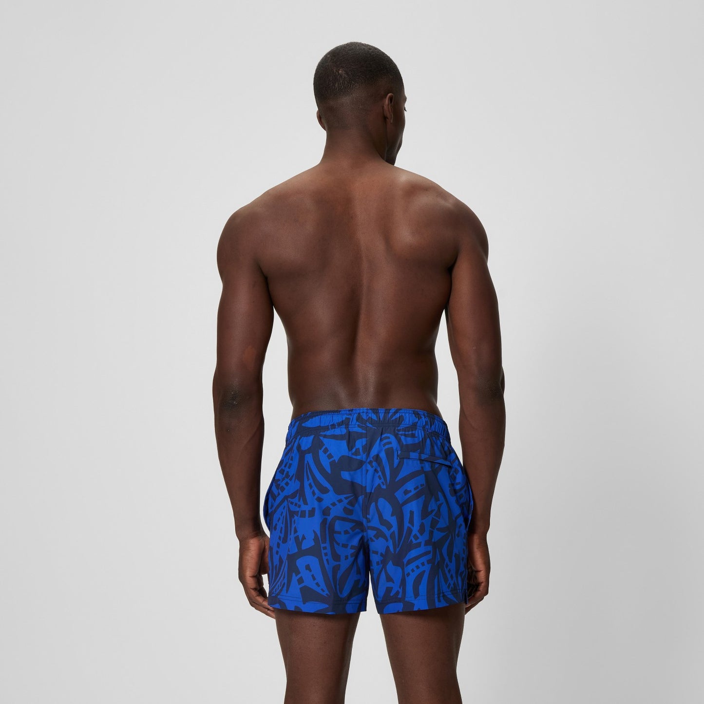 Redondo Edge Printed Swim Shorts Navy/Blue - Speedo