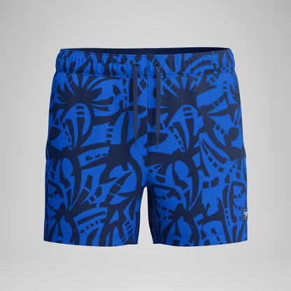 Redondo Edge Printed Swim Shorts Navy/Blue - Speedo