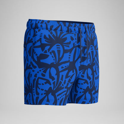 Redondo Edge Printed Swim Shorts Navy/Blue - Speedo