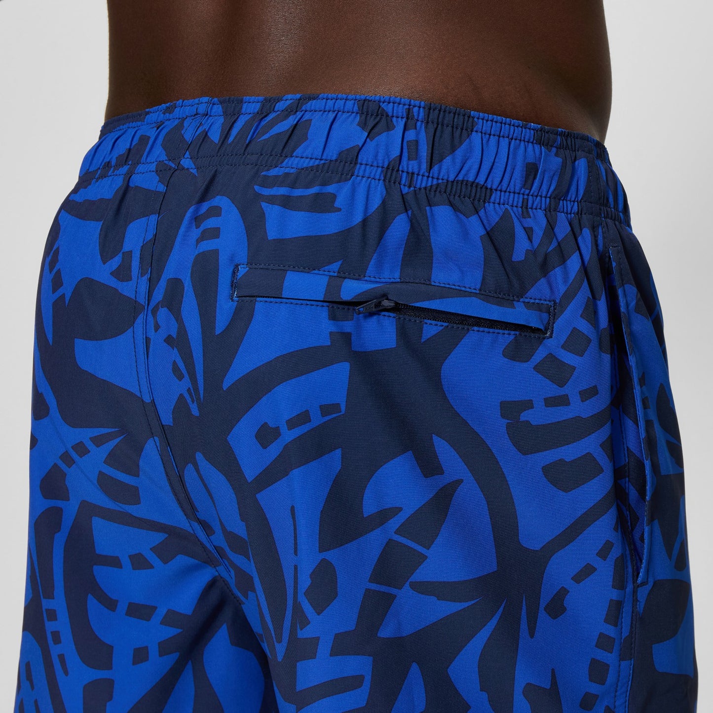 Redondo Edge Printed Swim Shorts Navy/Blue - Speedo