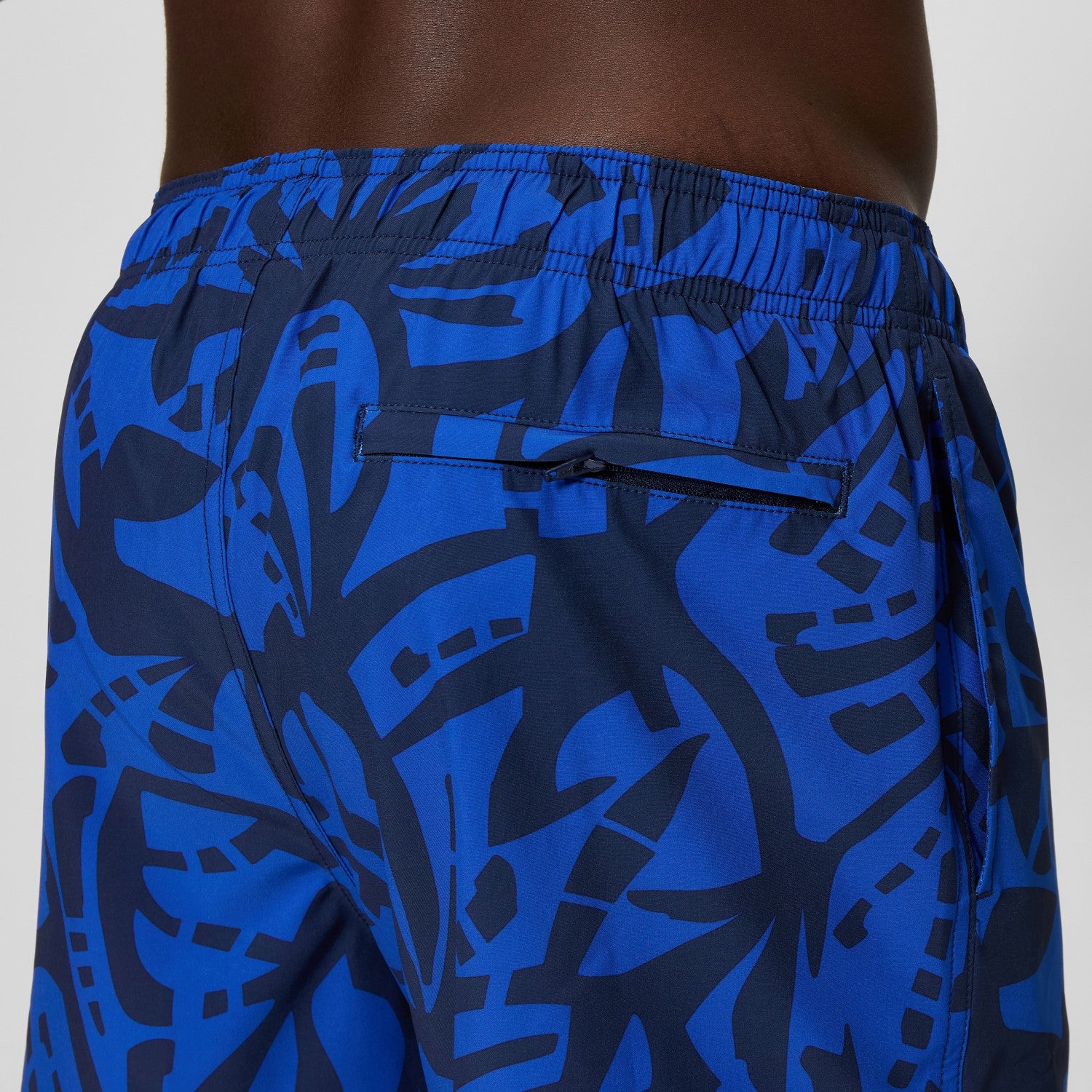 Redondo Edge Printed Swim Shorts Navy/Blue - Speedo