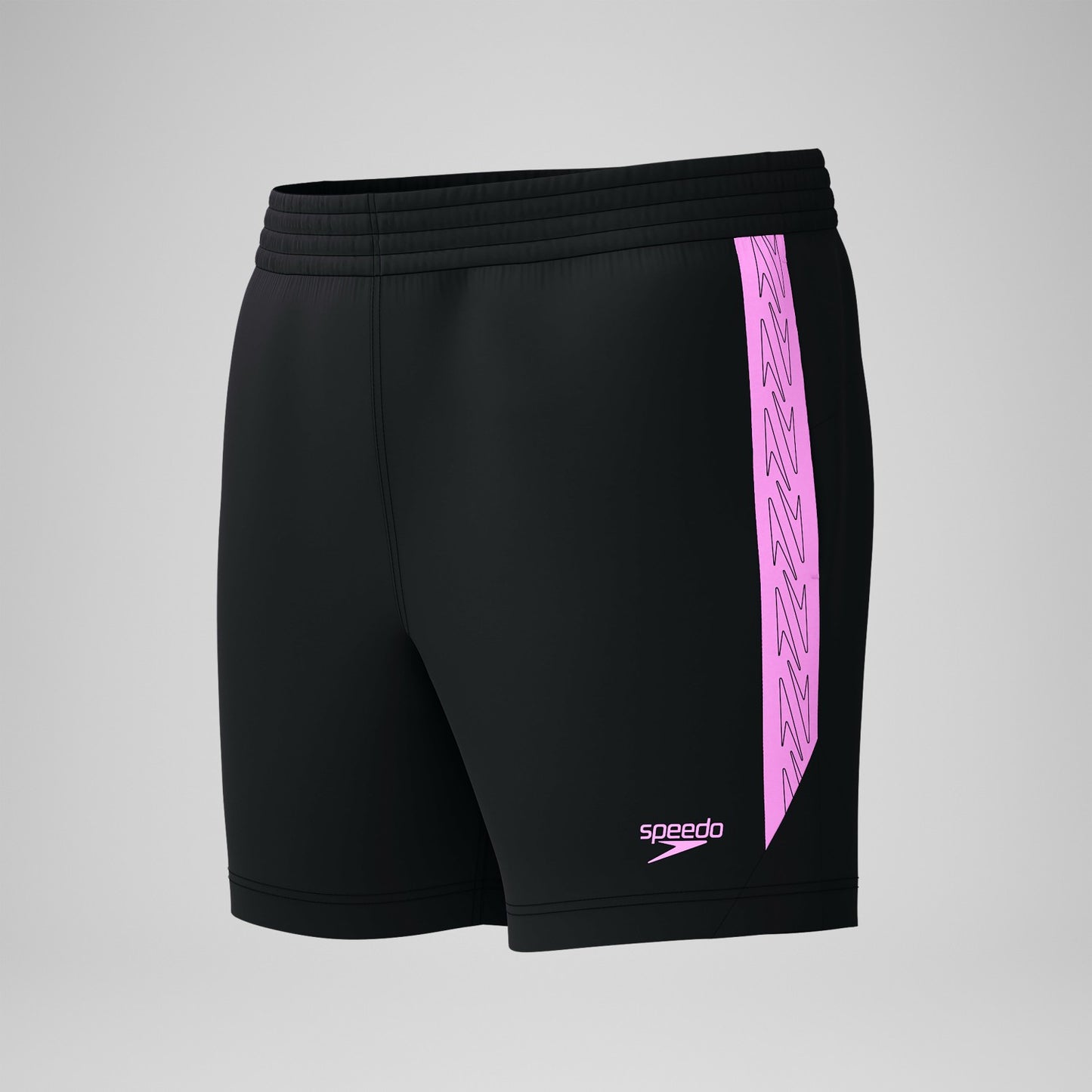 HyperBoom Splice Swim Shorts Black/Pink - Speedo