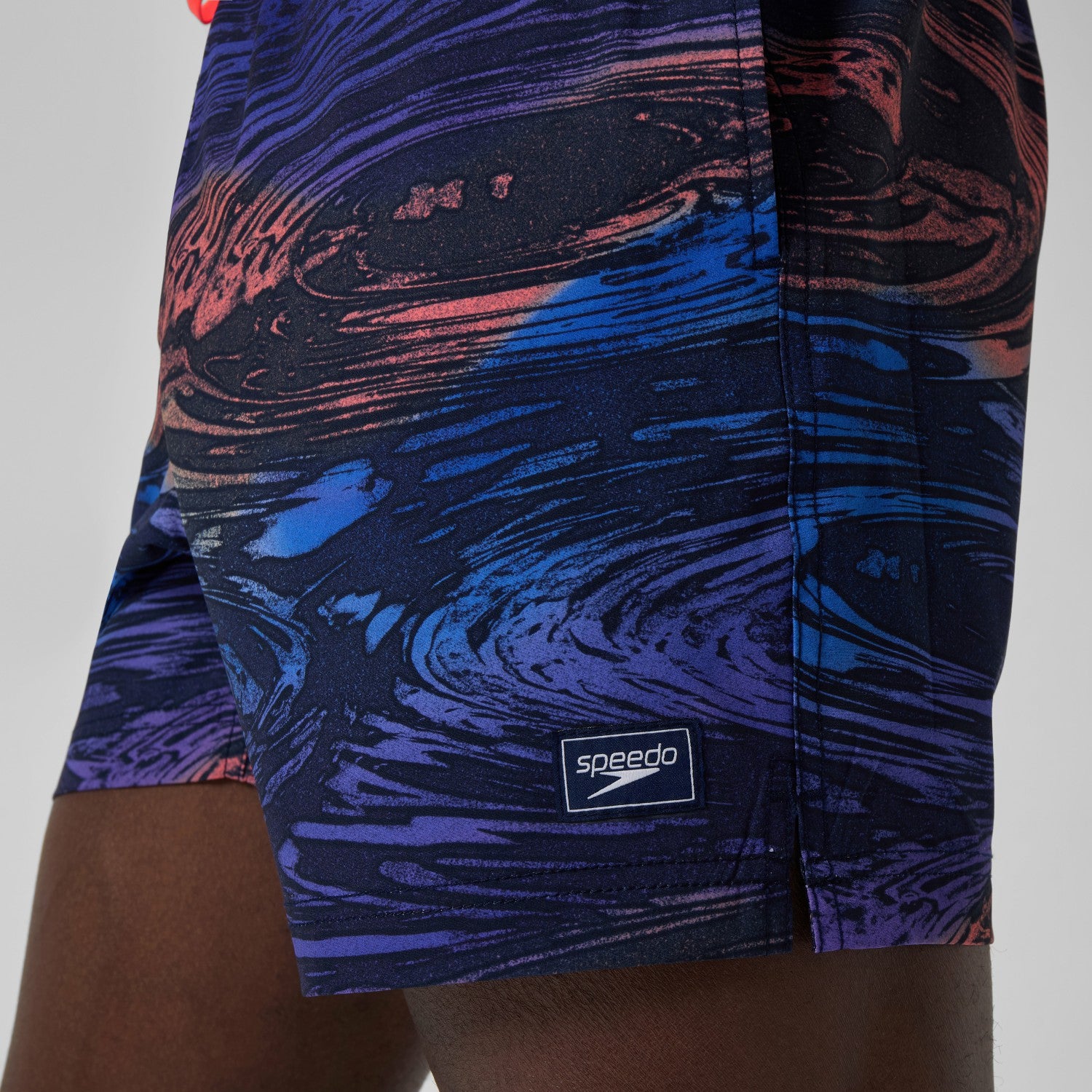 Redondo Edge Printed Swim Shorts Blue - Speedo