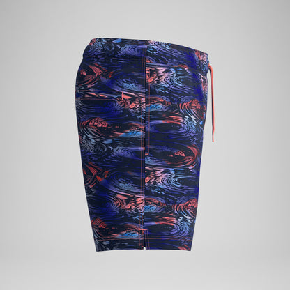 Redondo Edge Printed Swim Shorts Blue - Speedo