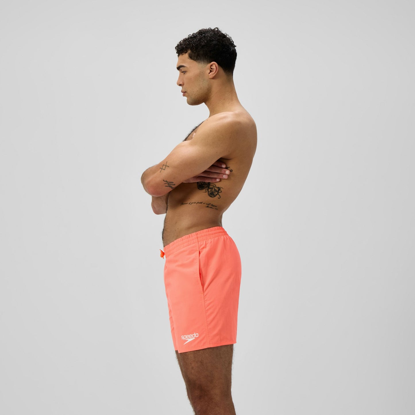 Essential Solid Swim Shorts Orange - Speedo
