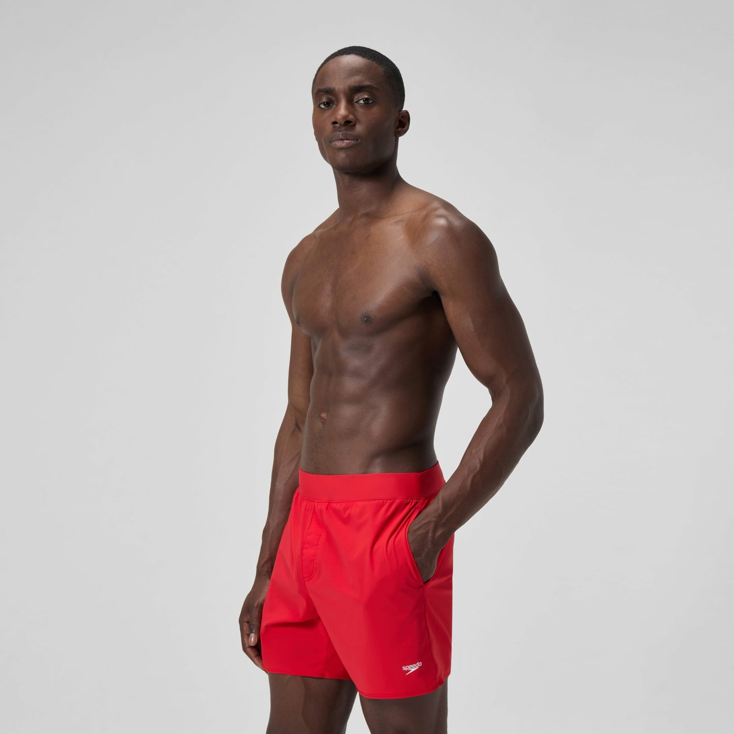 The Lookout Volley Swim Shorts Red - Speedo