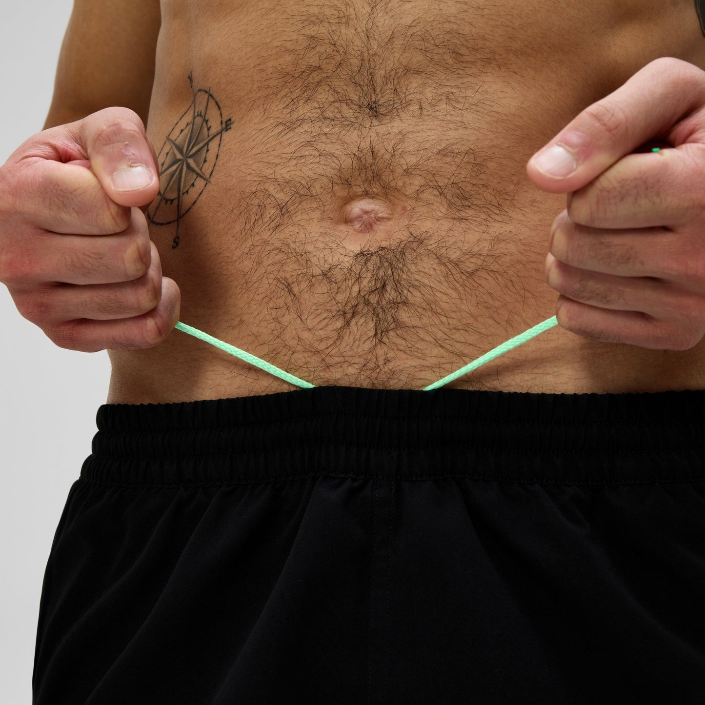 Hyperboom Splice Swim Shorts Black/Green - Speedo