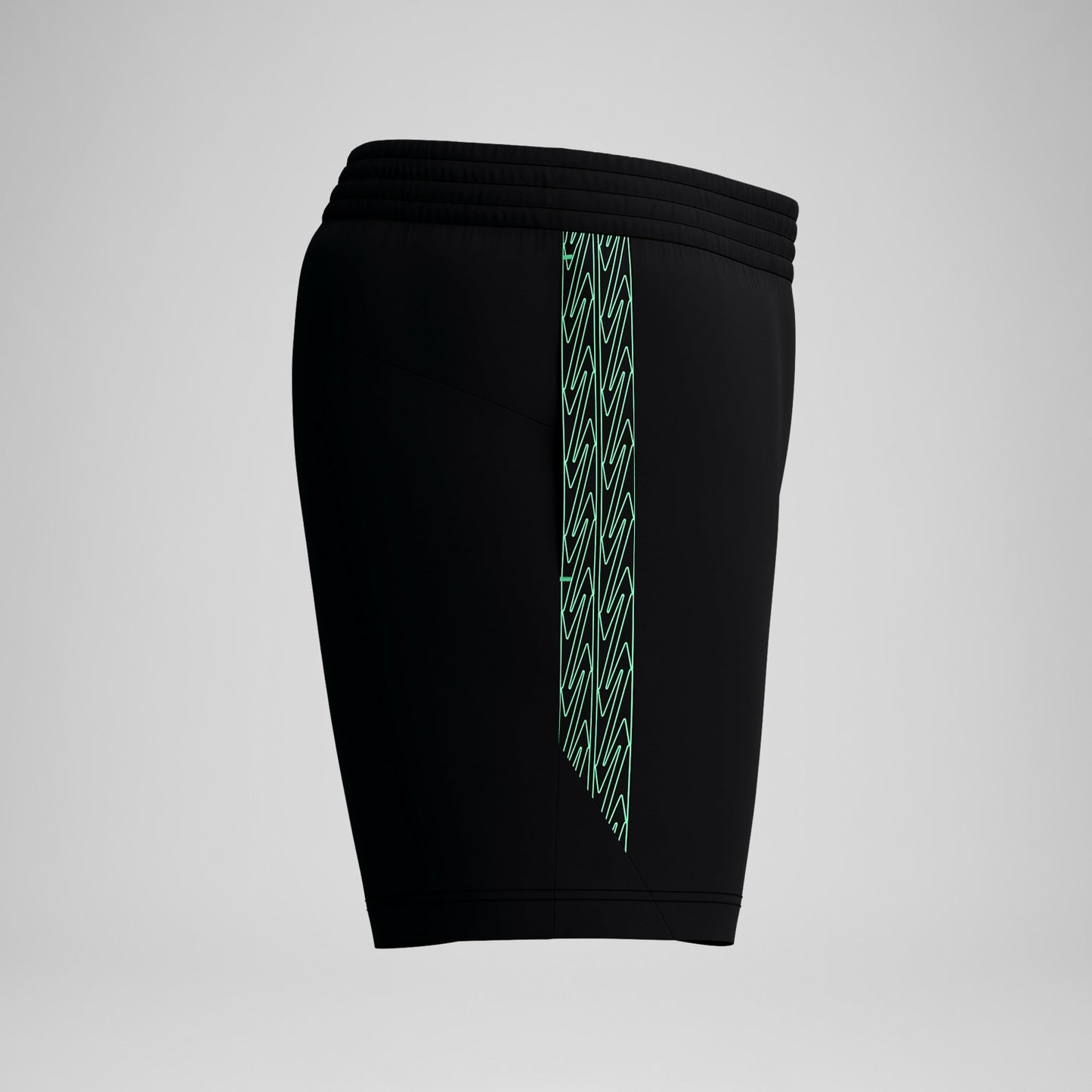 Hyperboom Splice Swim Shorts Black/Green - Speedo