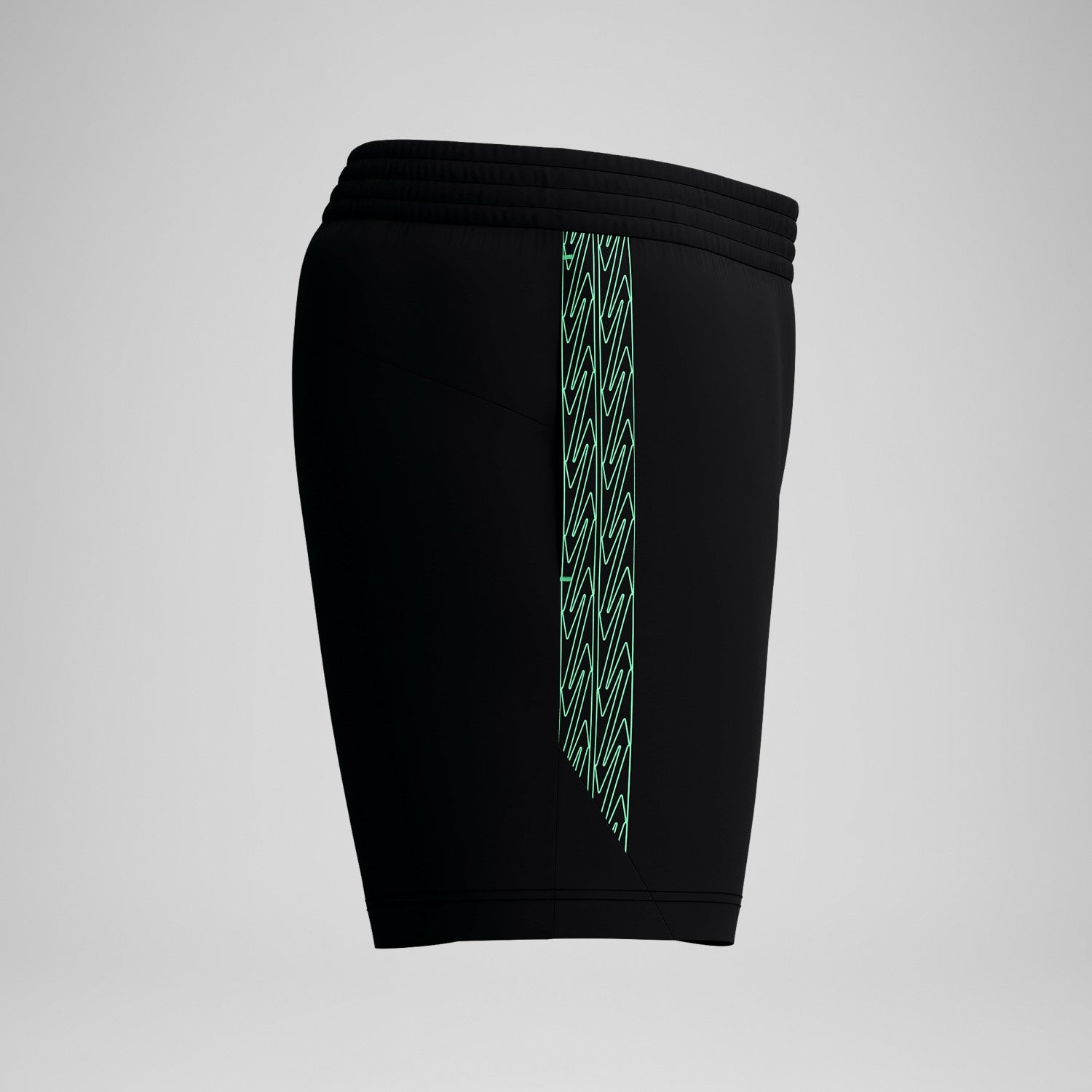 Hyperboom Splice Swim Shorts Black/Green - Speedo