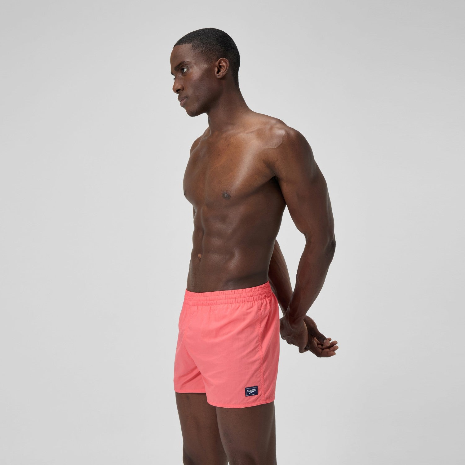 Solid Retro Swim Shorts Coral - Speedo