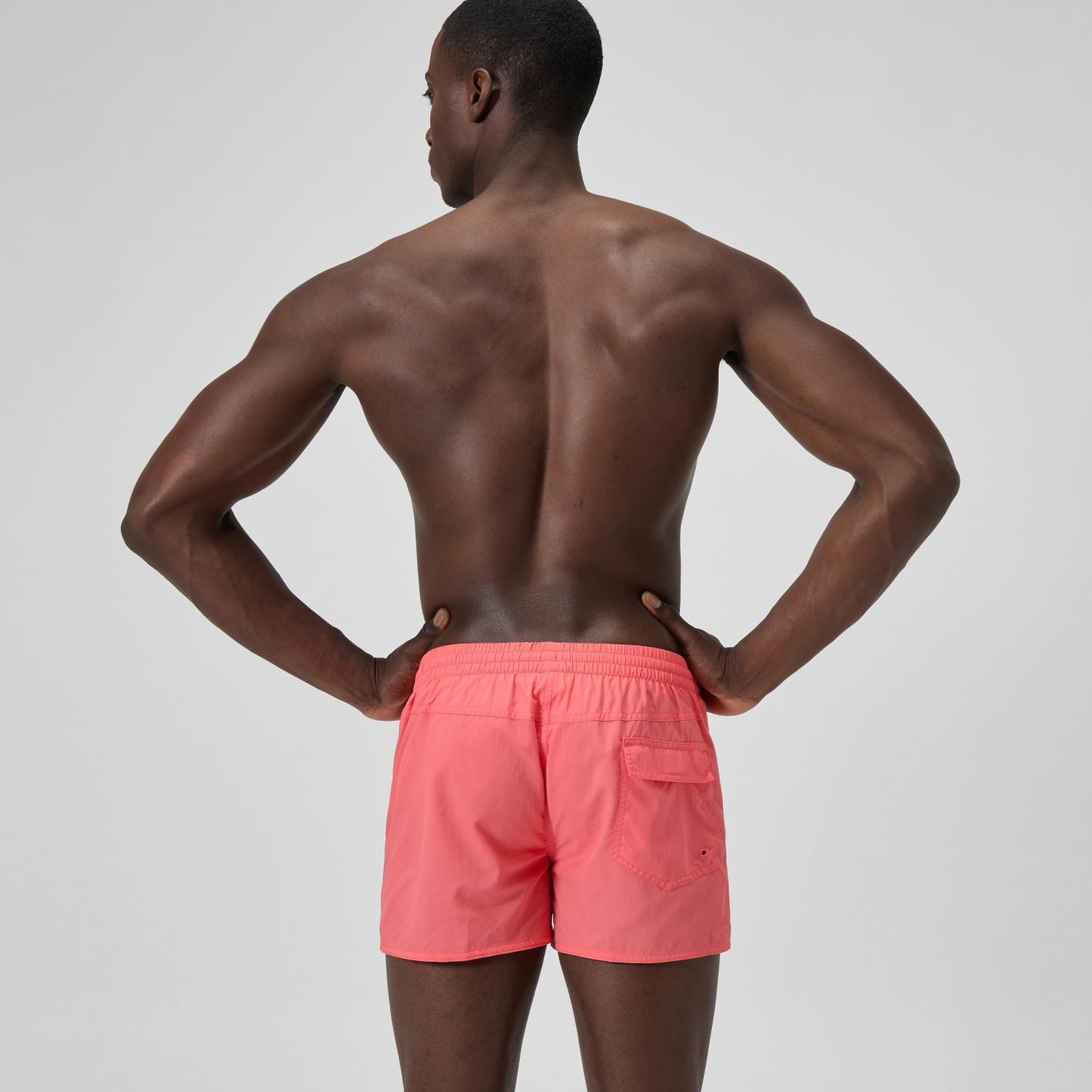Solid Retro Swim Shorts Coral - Speedo