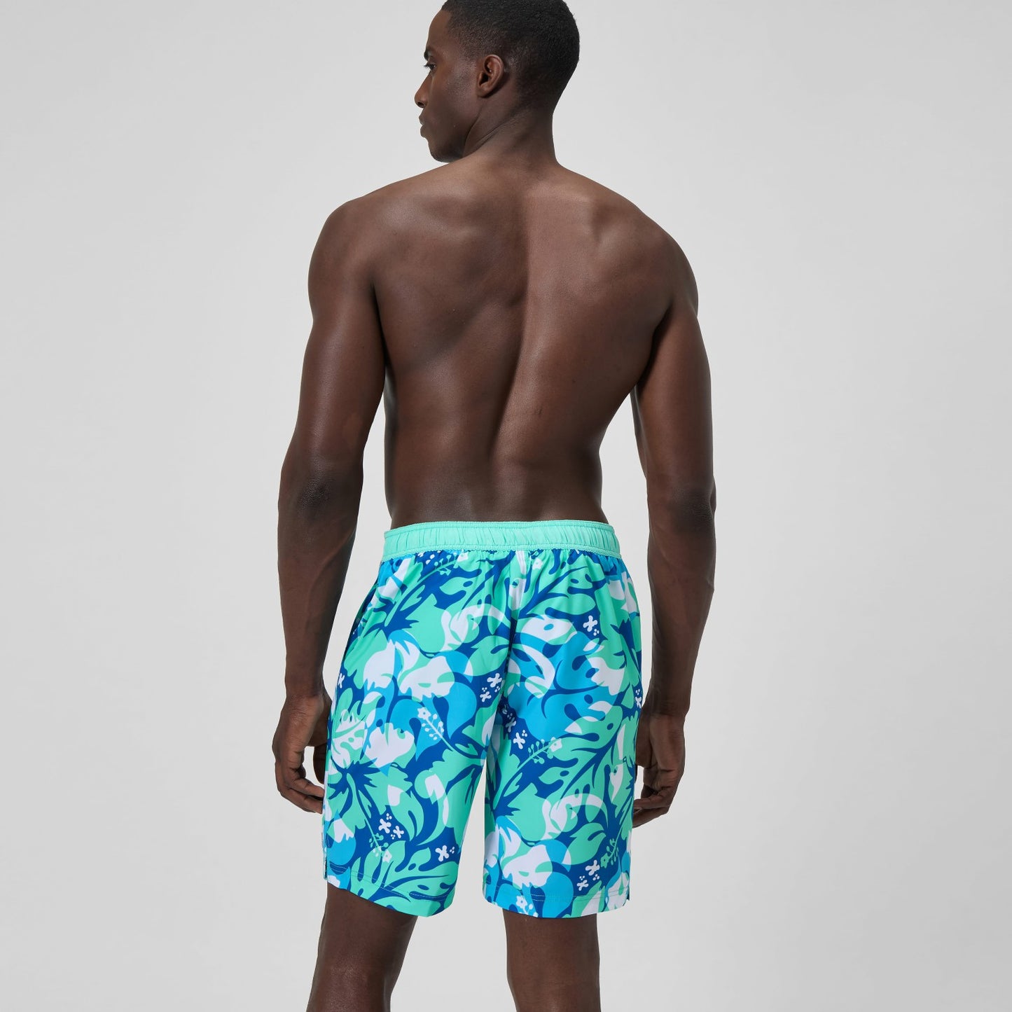 Printed Bondi Swim Shorts Turquoise/Blue - Speedo