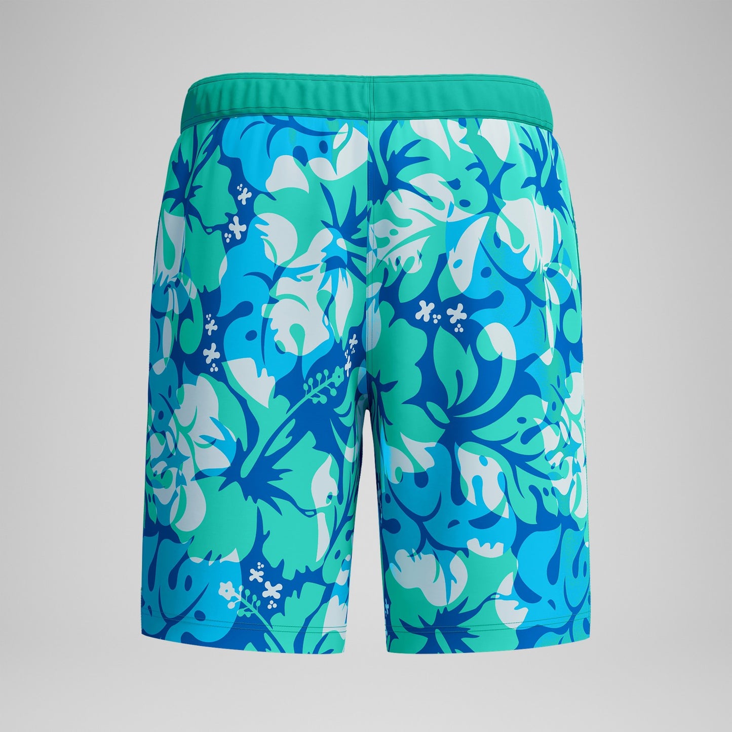 Printed Bondi Swim Shorts Turquoise/Blue - Speedo