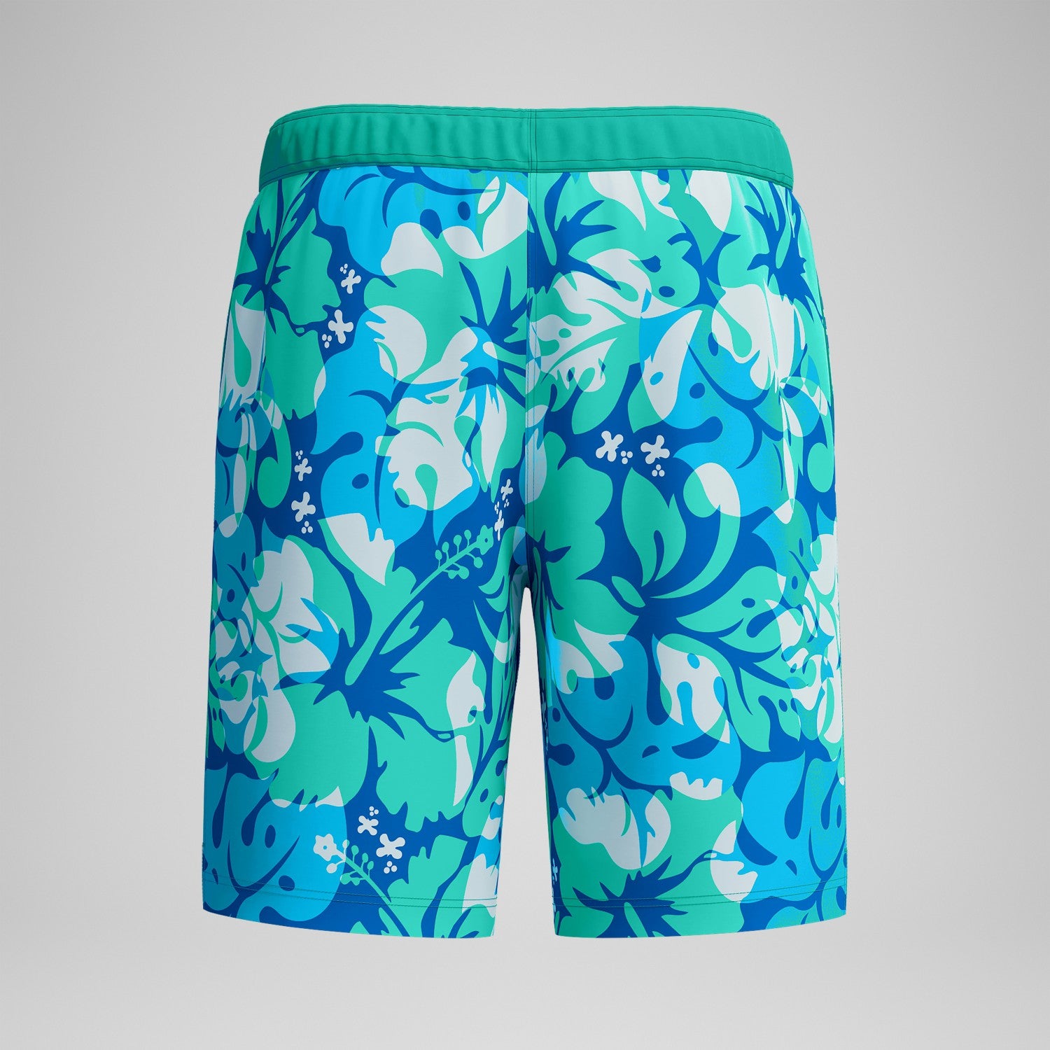 Printed Bondi Swim Shorts Turquoise/Blue - Speedo